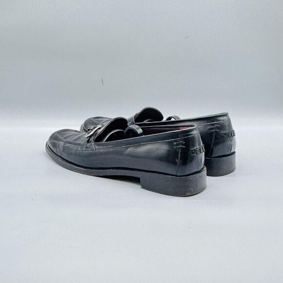 Cole Haan Shoes Mens 11 Black Leather City Monk Strap Loafers Slip On Dress main image 5